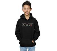 Absolute Cult Looney Tunes Boys Bugs Bunny Colour Code Hoodie Black 7-8 Years