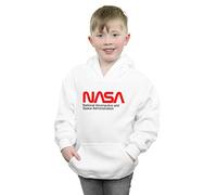 Absolute Cult NASA Boys Aeronautics And Space Hoodie White 12-13 years