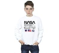 Absolute Cult NASA Boys Space Admin Sweatshirt White 12-13 Years