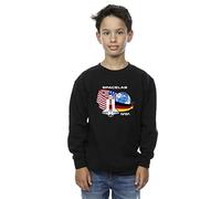 Absolute Cult NASA Boys Space Lab Sweatshirt Black 9-11 Years