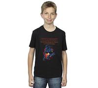 Absolute Cult Netflix Boys Stranger Things Demo Cave T-Shirt Black 9-11 Years