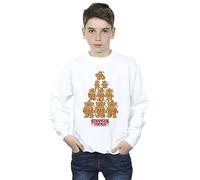 Absolute Cult Netflix Boys Stranger Things Gingerbread Sweatshirt White 12-13 Years