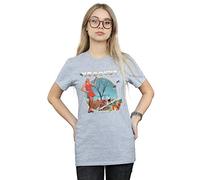 Absolute Cult No Doubt Women's Tragic Kingdom Boyfriend Fit T-Shirt Sport Grey XX-Large