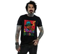 Absolute Cult Notorious Big Men's Biggie Coloured T-Shirt Black Small