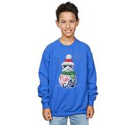 Absolute Cult Official Licensed Star Wars Stromtrooper Up To Snow Good Kids' Sweatshirt - Bold Graphic Print, Comfortable Fit UK - Machine Washable - Officially Licensed - Unisex