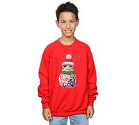 Absolute Cult Official Licensed Star Wars Stromtrooper Up To Snow Good Kids' Sweatshirt - Bold Graphic Print, Comfortable Fit UK - Machine Washable - Officially Licensed - Unisex
