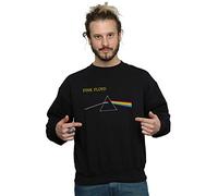 Absolute Cult Pink Floyd Men's Chest Prism Sweatshirt Black Medium