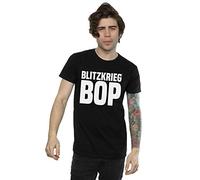 Absolute Cult Ramones Men's Blitzkrieg Bop T-Shirt Black X-Large