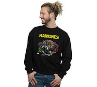 Absolute Cult Ramones Men's Road to Ruin Sweatshirt Black Medium