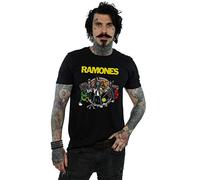 Absolute Cult Ramones Men's Road to Ruin T-Shirt Black XXX-Large