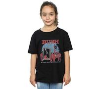 Absolute Cult Rush Girls Moving Pictures Tour T-Shirt Black 9-11 Years