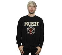Absolute Cult Rush Men's American Tour 1977 Sweatshirt Black Large