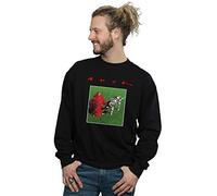 Absolute Cult Rush Men's Signals Cover Sweatshirt Black Medium