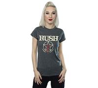 Absolute Cult Rush Women's American Tour 1977 T-Shirt Dark Heather Medium