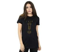 Absolute Cult Rush Women's Counterparts Cover Boyfriend Fit T-Shirt Black Medium