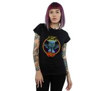 Absolute Cult Rush Women's Fly by Night Circle T-Shirt Black Medium