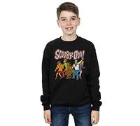 Absolute Cult Scooby Doo Boys Classic Group Sweatshirt Black 5-6 Years