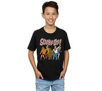 Absolute Cult Scooby Doo Boys Classic Group T-Shirt Black 5-6 Years