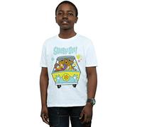 Absolute Cult Scooby Doo Boys Mystery Machine Group T-Shirt White 3-4 Years