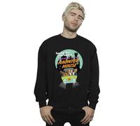 Absolute Cult Scooby Doo Men's Haunted House Sweatshirt Black XXXX-Large
