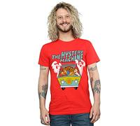 Absolute Cult Scooby Doo Men's Mystery Machine T-Shirt Red Medium