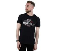 Absolute Cult Scoobynatural Men's Mystery Machine and Baby T-Shirt Black X-Large