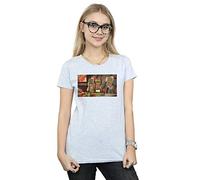 Absolute Cult Scoobynatural Women's Supernatural Snacks T-Shirt Sport Grey Large