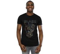 Absolute Cult Slash Men's Snake Guitar T-Shirt Black XXX-Large