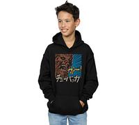 Absolute Cult Star Wars Boys Chewbacca Roar Pop Art Hoodie Black 7-8 Years