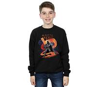 Absolute Cult Star Wars Boys Darth Vader Swirling Fury Sweatshirt Black 5-6 Years