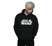 Absolute Cult Star Wars Men's Gold Logo Hoodie Black Medium