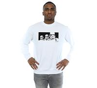 Absolute Cult Star Wars The Rise Of Skywalker Troopers Band Men's Sweatshirt White XX-Large