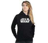 Absolute Cult Star Wars Women's Minimalist Logo Hoodie Black Small