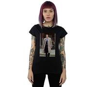 Absolute Cult Supernatural Women's Castiel Photograph T-Shirt Black Medium