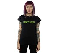 Absolute Cult Supernatural Women's Ghostfacers Logo T-Shirt Black X-Large