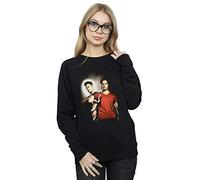 Absolute Cult Supernatural Women's Heaven and Hell Sweatshirt Black Large