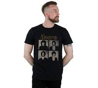 Absolute Cult The Doors Men's Four Squares T-Shirt Black Large
