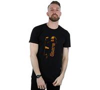 Absolute Cult The Doors Men's Jim Morrison Mic T-Shirt Black X-Large