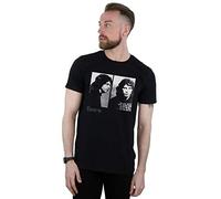 Absolute Cult The Doors Men's Jim Morrison Mugshot T-Shirt Black Medium