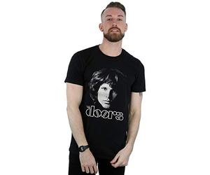 Absolute Cult The Doors Men's Jim Morrison Shadow T-Shirt Black XXXXX-Large