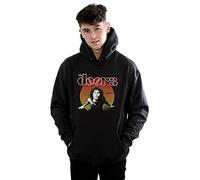 Absolute Cult The Doors Men's Morrison Circle Hoodie Black Large