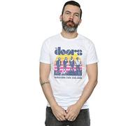 Absolute Cult The Doors Men's Waiting for The Sun Band T-Shirt White X-Large