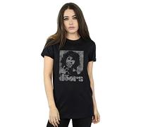Absolute Cult The Doors Women's Jim Break On Through Boyfriend Fit T-Shirt Black Medium