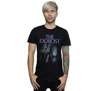 Absolute Cult The Exorcist Men's Distressed Steps T-Shirt Black XX-Large