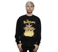 Absolute Cult The Flintstones Men's The The Ride Sweatshirt Black X-Large