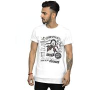 Absolute Cult The Goonies Men's Chunk Jerk Alert T-Shirt White XX-Large