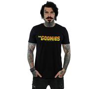 Absolute Cult The Goonies Men's Classic Logo T-Shirt Black Medium