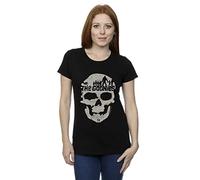 Absolute Cult The Goonies Women's Map Skull T-Shirt Black X-Large