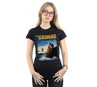 Absolute Cult The Goonies Women's Ship Poster T-Shirt Black Medium