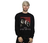 Absolute Cult The Lost Boys Men's Distressed Poster Sweatshirt Black XX-Large